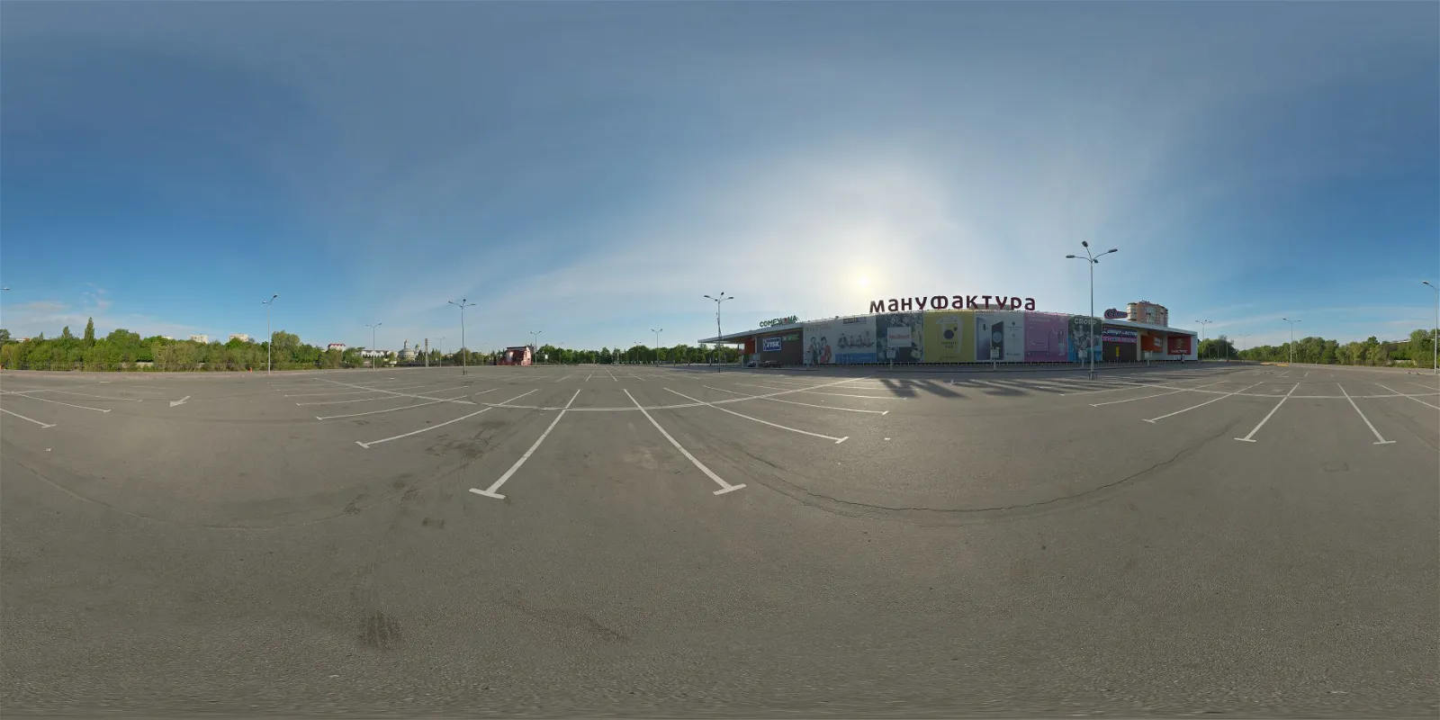 outdoor - Mall Parking Lot