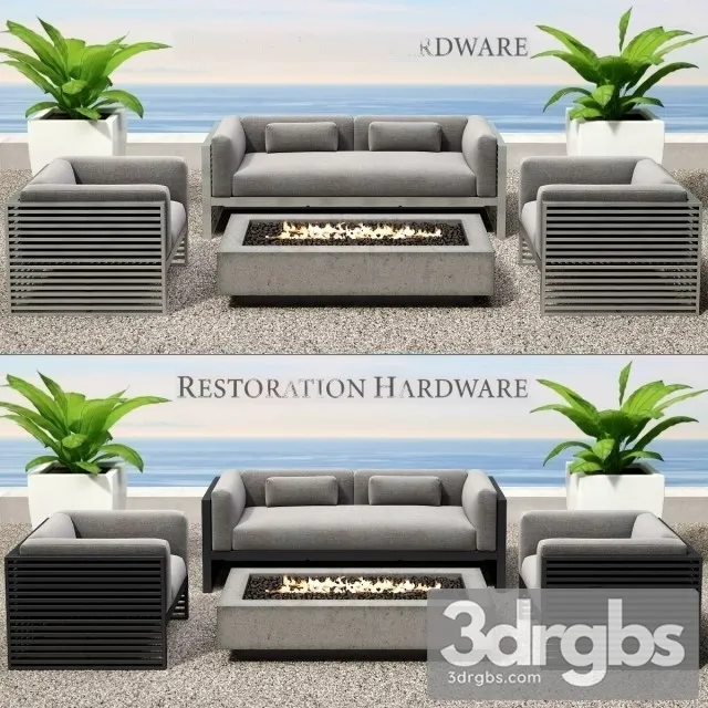 Outdoor Restoration Hard Ware 3D Model Free