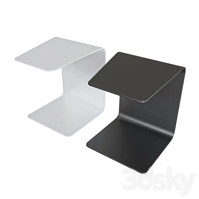 Outdoor sidetable Manutti _ TAVO - Closed 36 3D Model