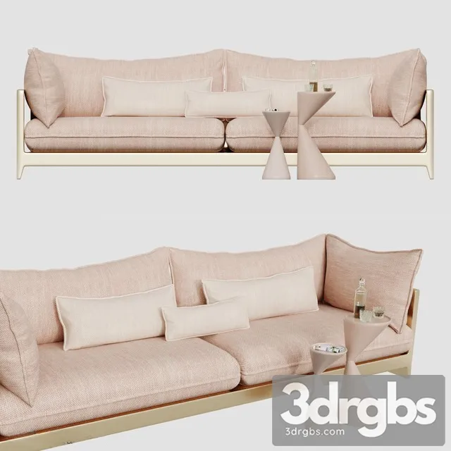 Outdoor Sofa 3D Model Free