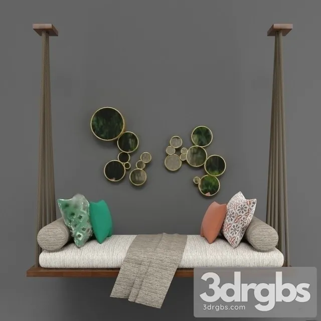 Outdoor Swing 3D Model Free