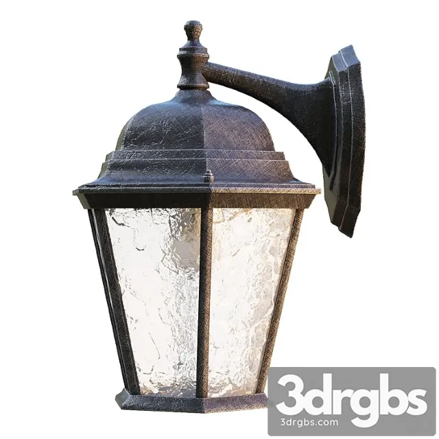 Outdoor wall light arte lamp genova 3D Model Free