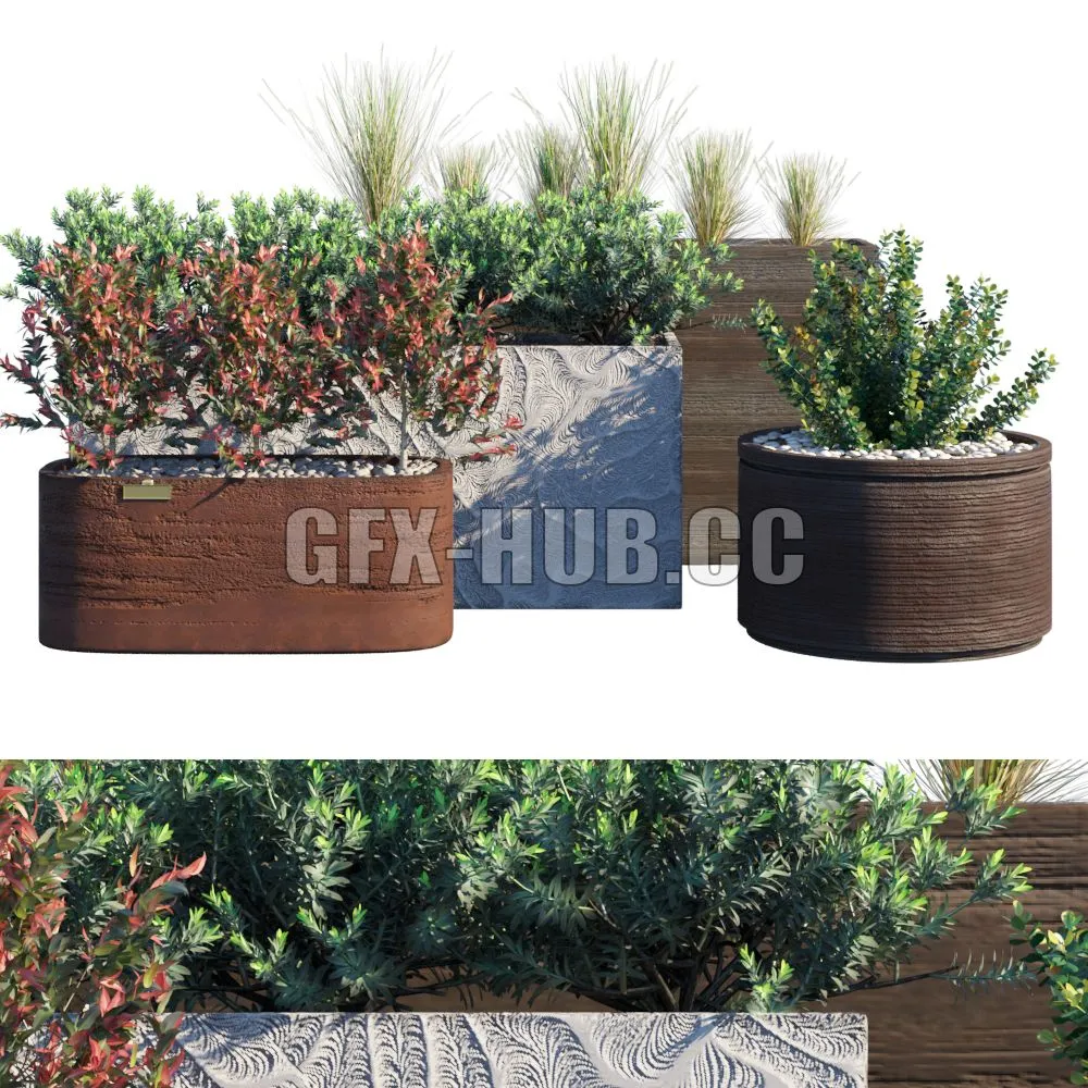 Outdoorsot set 12 3D Model