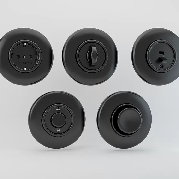 Outlets and switches THPG 3D Model