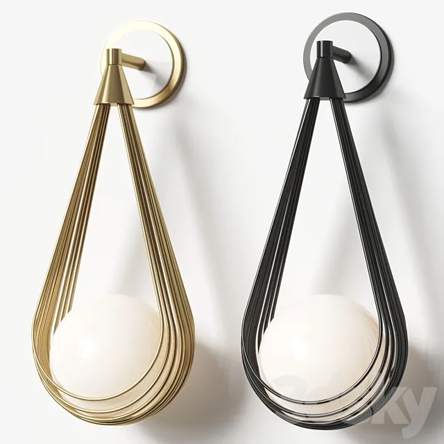 OVA SCONCE - Arteriors 3D Model
