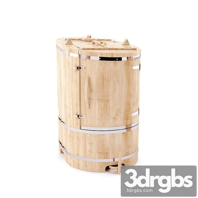 Oval Naia Fitobochka 1 3D Model Free