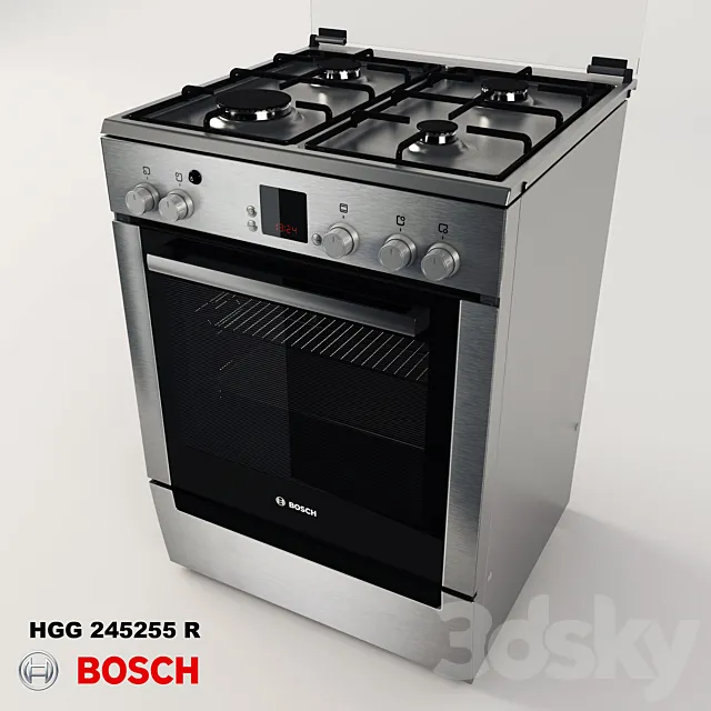 Oven Bosch HGG 245 255 R 3DModel