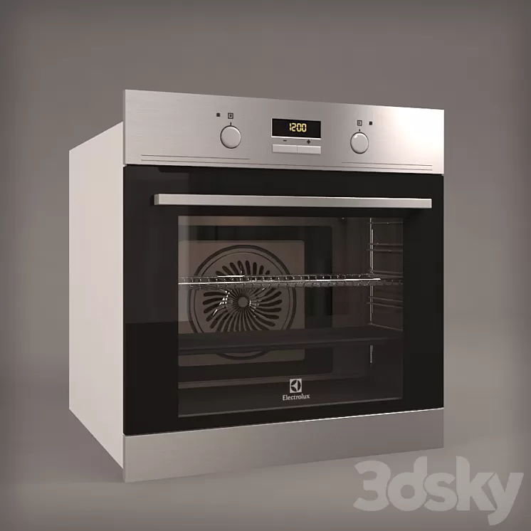 Oven Electrolux EOB3311AOX 3D Model