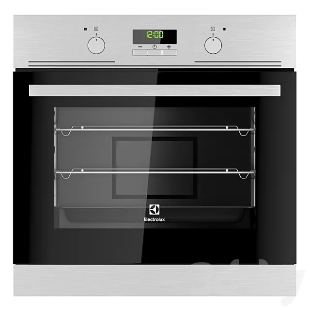 Oven Electrolux Ezb52430 Ax 3D Model