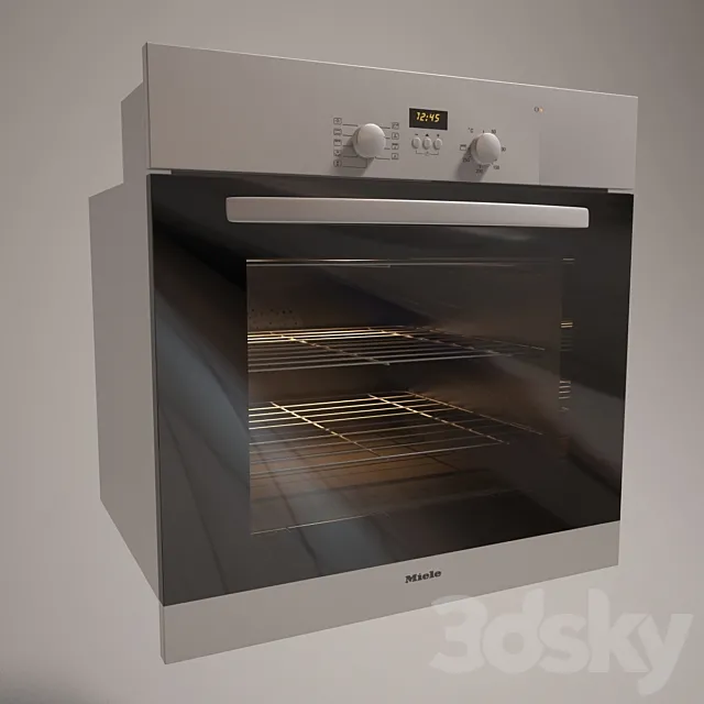 Oven Miele H 4112 B ED 3DModel