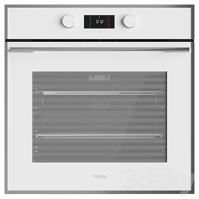 Oven TEKA HLB 850 WHITE-SS 3D Model