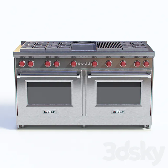 Oven Wolf GR606CG 3DModel