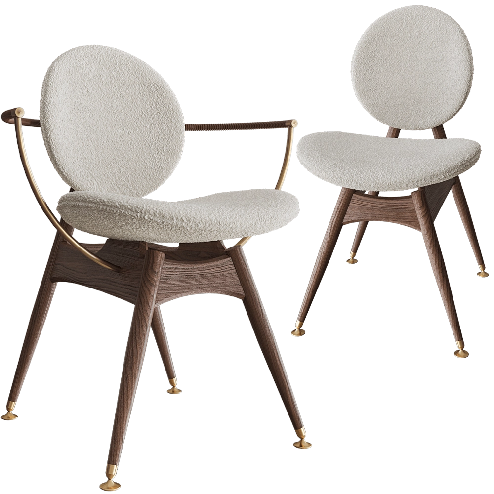 Overgaard & Dyrman - Dining chair Circle 3D Model