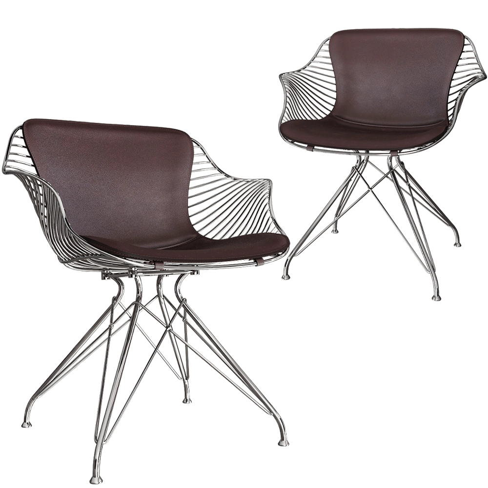 Overgaard & Dyrman - Lounge chair Wire 3D Model