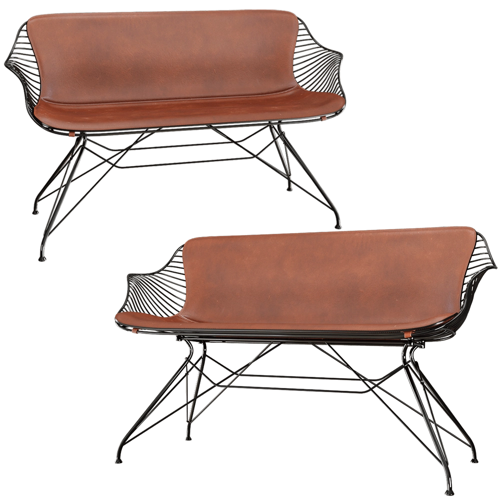 Overgaard & Dyrman - Sofa Wire 3D Model