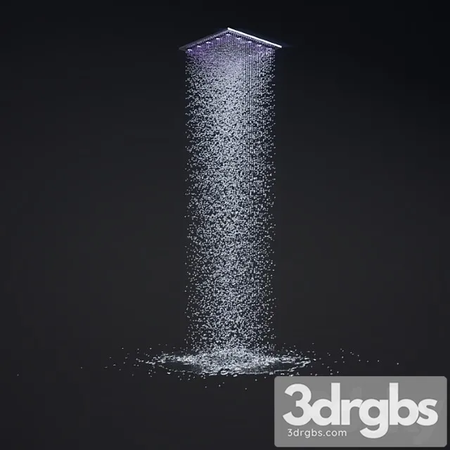 Overhead Shower 3D Model Free