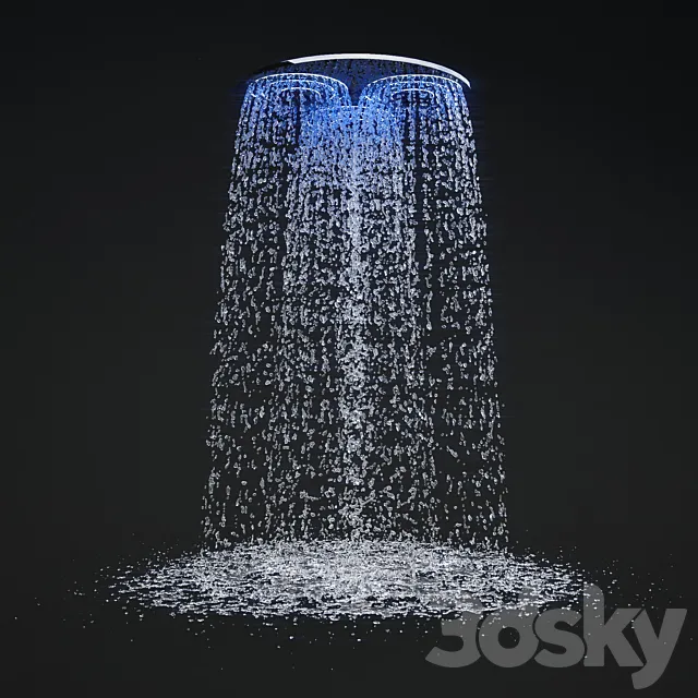 Overhead shower 3DModel