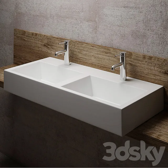 Overhead sinks Hidra Loft 3DModel