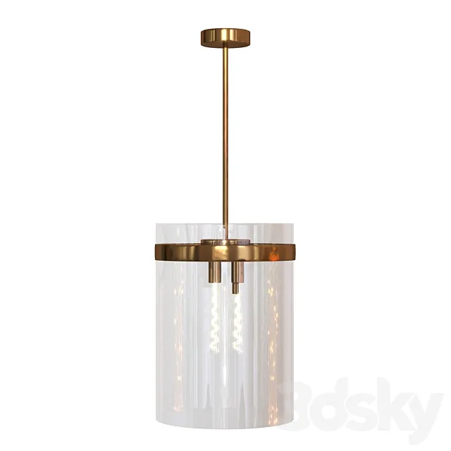 OVERLOOK CYLINDER PENDANT LIGHT 3D Model