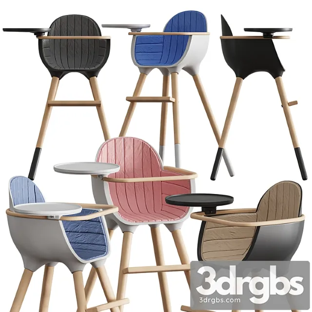 Ovo high chair by micuna 3D Model Free