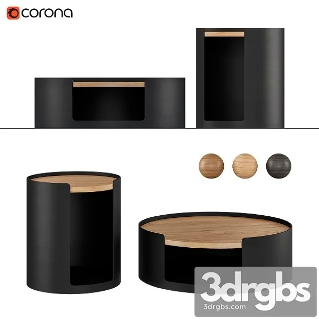 Ovolo Coffee Table 3D Model Free