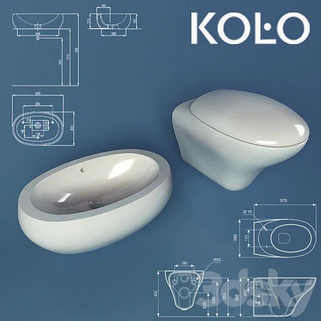 OVUM BY ANTONIO CITTERIO KOLO 3D Model