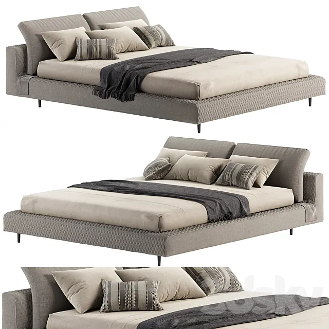 Owen bed by Bonaldo 3DModel