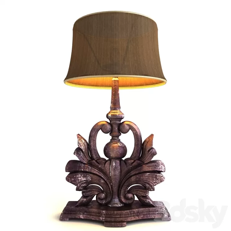 Owen Table Lamp 3D Model
