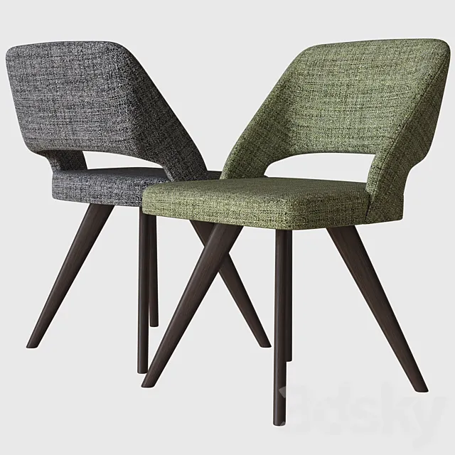 owens chair minotti 3D Model