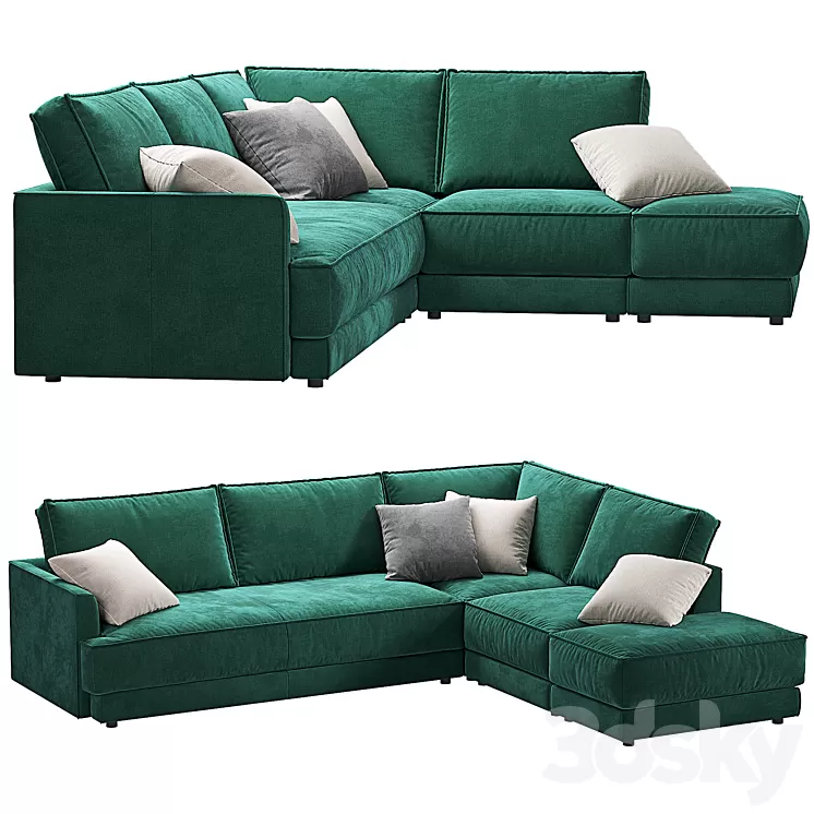 OXFORD sofa NICOLA QUINTO 3D Model