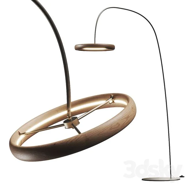 Ozzio Italia Astrum Floor Lamp 3D Model