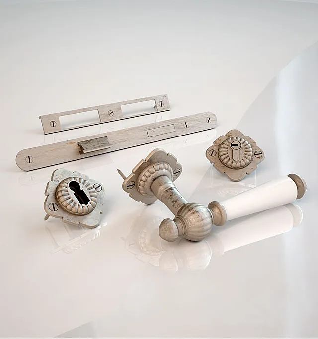 P. Bisschop Door handle 3D Model