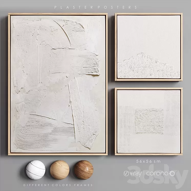 P l a s t e r   p o s t e r s 01 3D Model Free