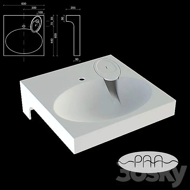 Paa Claro 3D Model