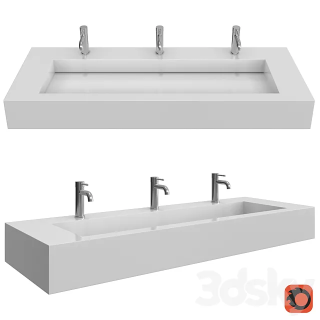 PAA Flow 500 Sink 3D Model