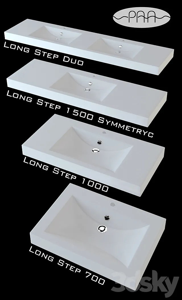 Paa Long Step 3D Model