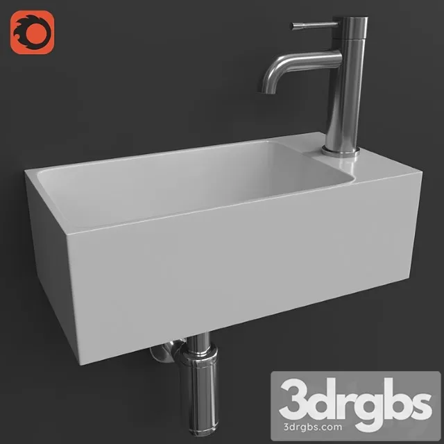Paa Mi Sink 3D Model Free