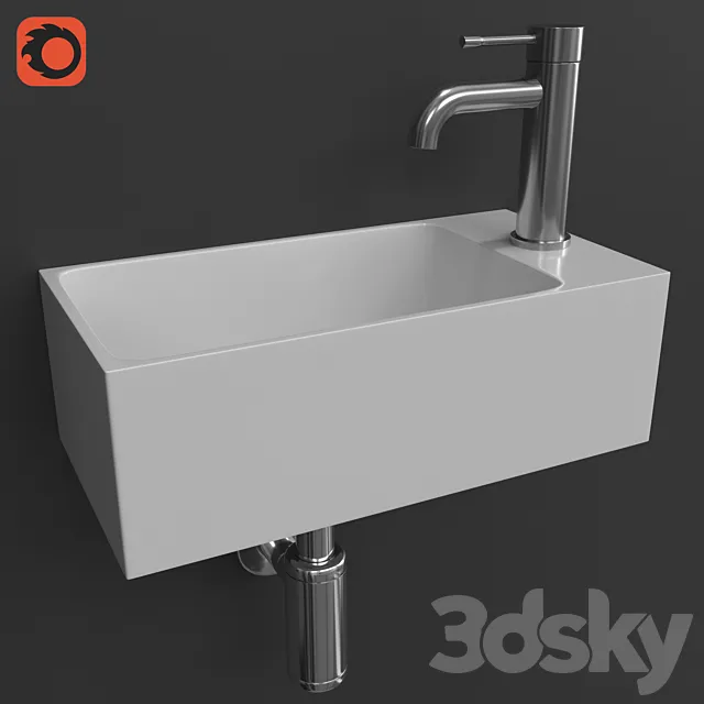 PAA MI sink 3D Model