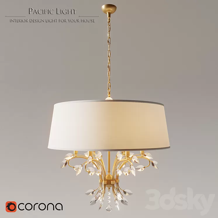 Pacific Light Crystal Blooms 6 3D Model