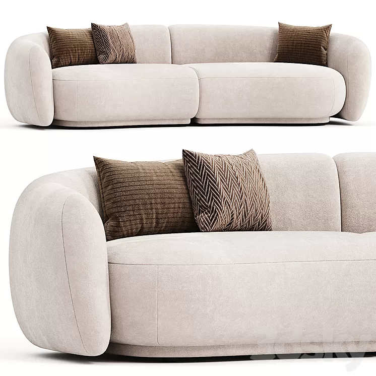 PACIFIC | Sofa By Moroso 3D Model Free