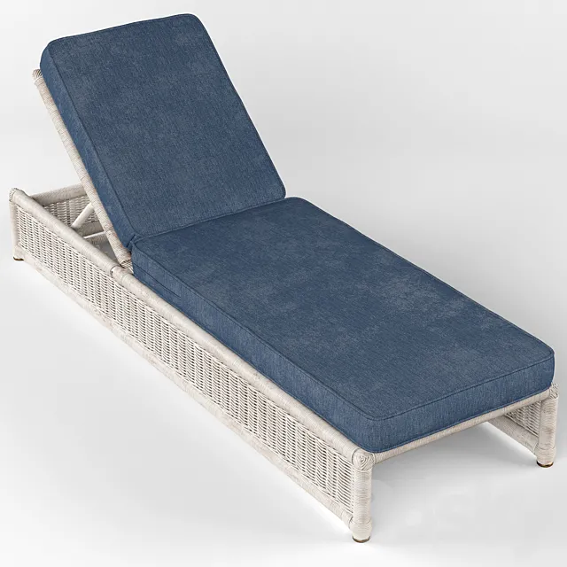 Pacifica Chaise 3D Model