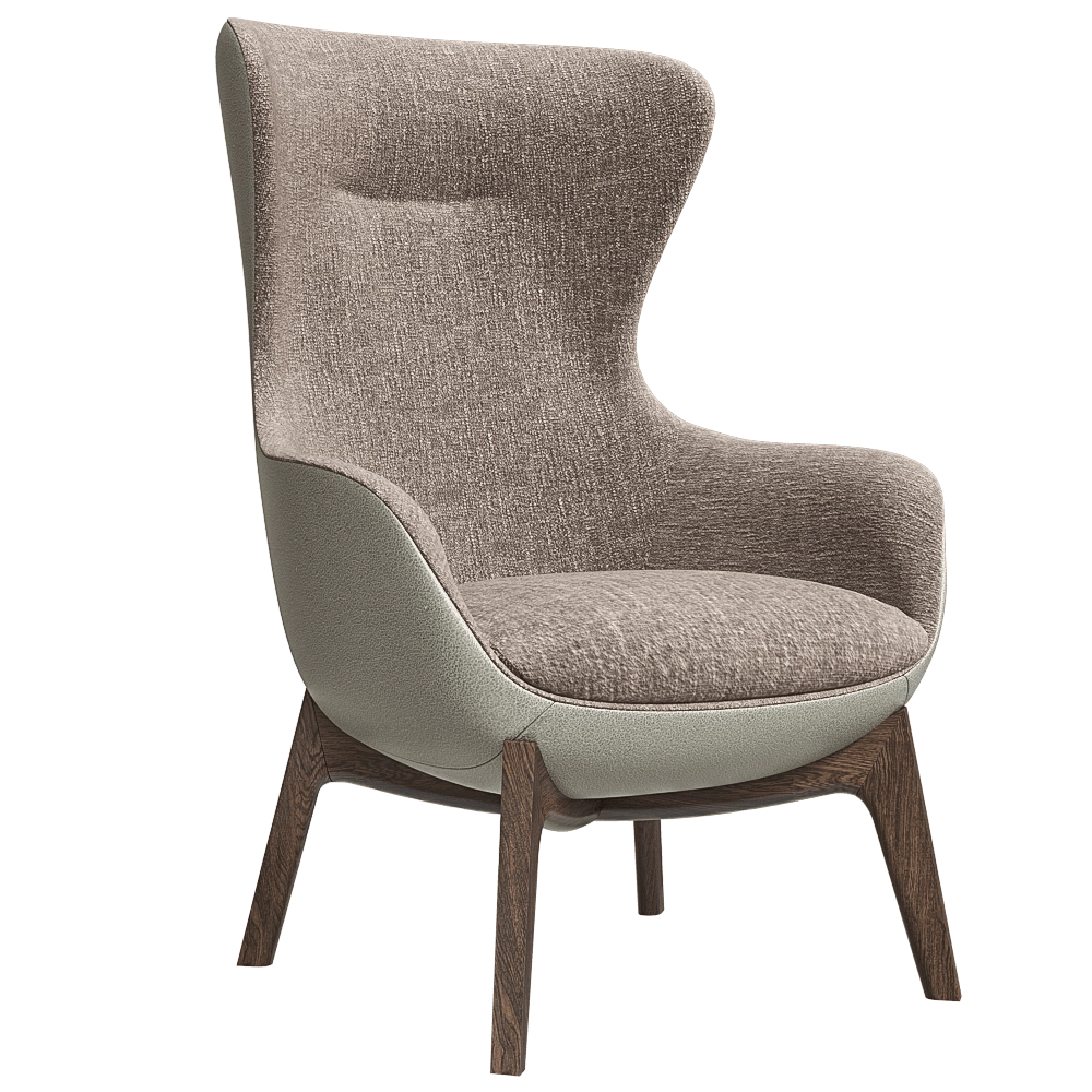 Pacini & Cappellini - Armchair SALLY 3D Model