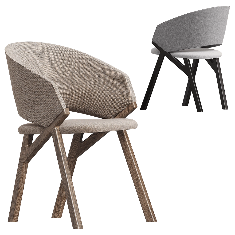Pacini & Cappellini  - Chair Byron 3D Model