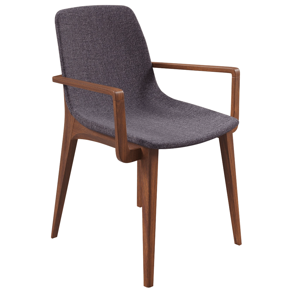 Pacini & Cappellini  - Chair Ellen with armrests 3D Model