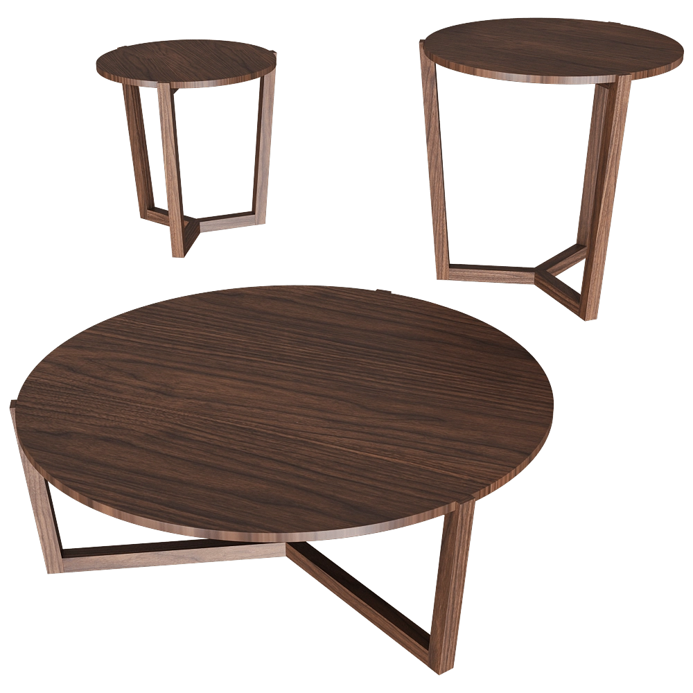 Pacini & Cappellini  - Coffee tables DENNY 3D Model