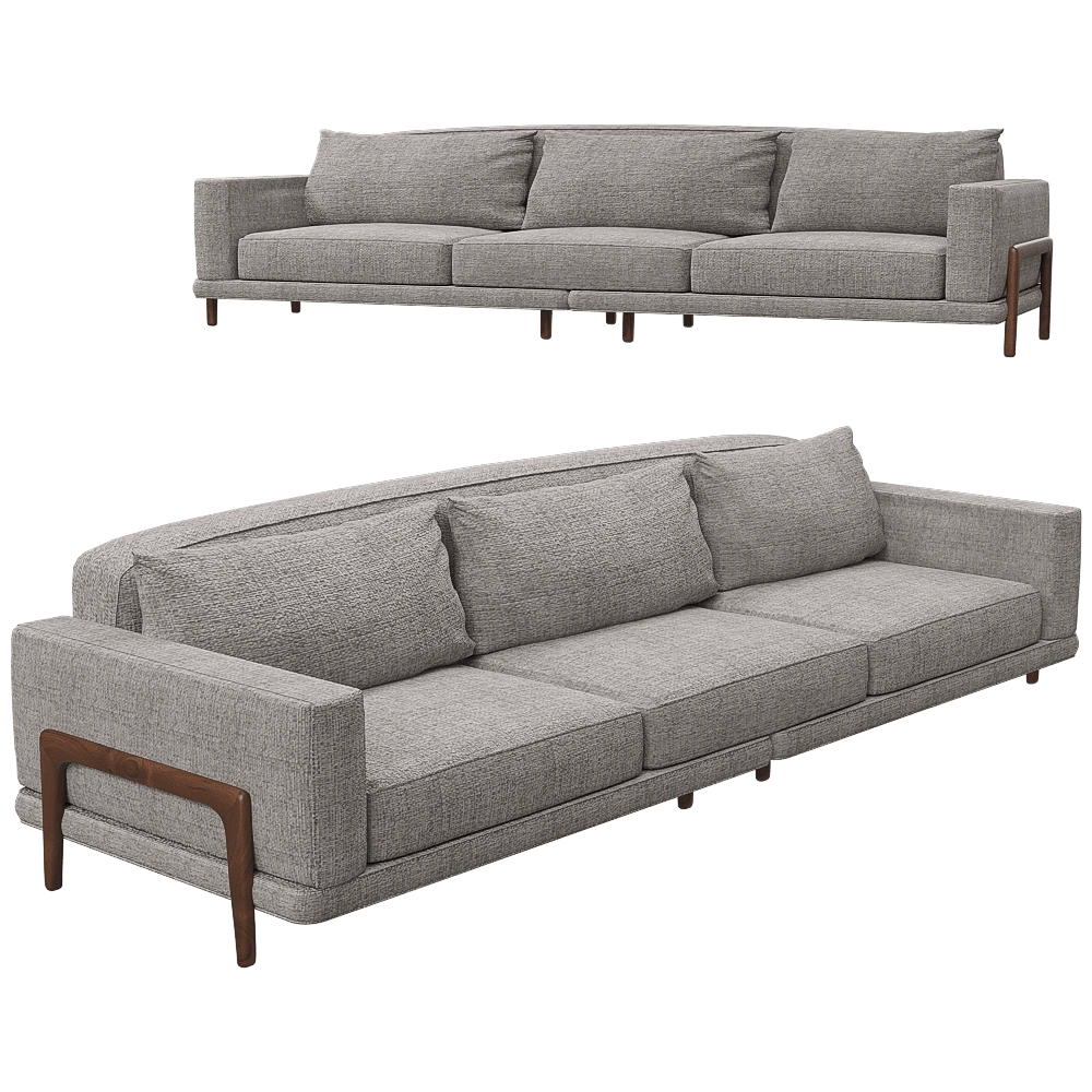 Pacini & Cappellini  - Modular sofa Costanza 3D Model
