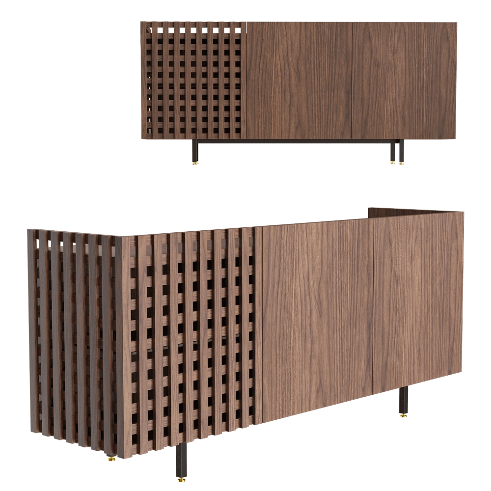 Pacini & Cappellini  - Sideboard Aurora 3D Model