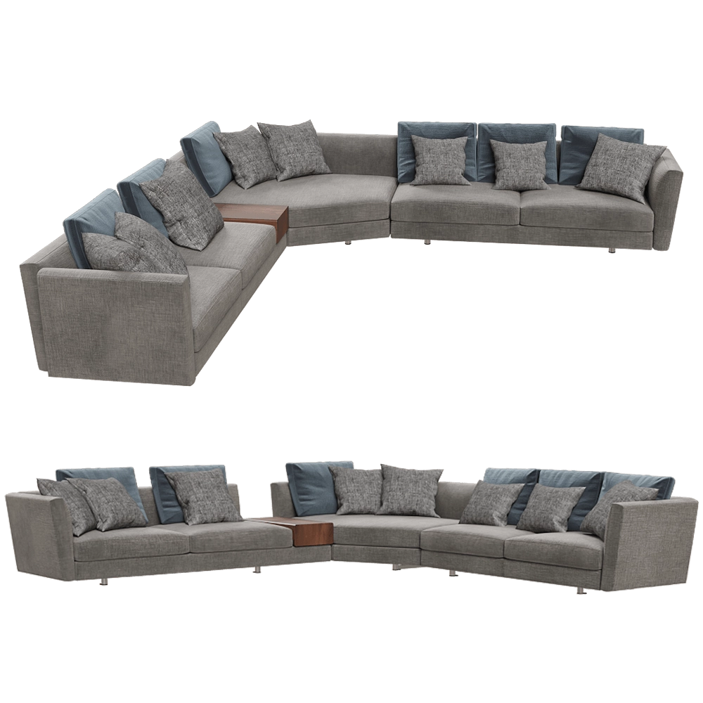 Pacini & Cappellini  - Sofa Ester 1 3D Model