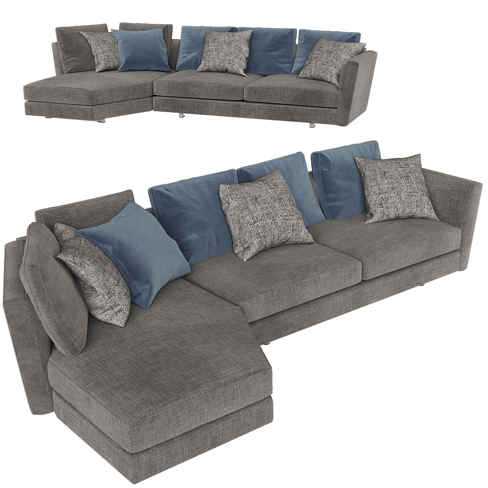 Pacini & Cappellini  - Sofa Ester 3 3D Model