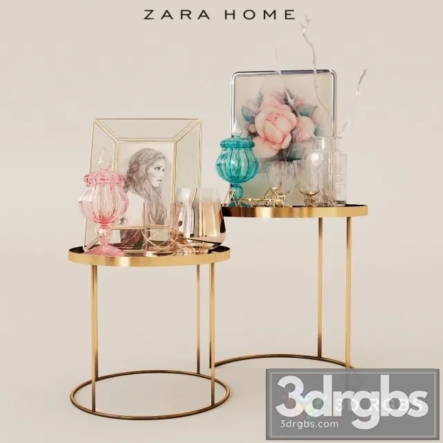 Pack Zara Home 3D Model Free